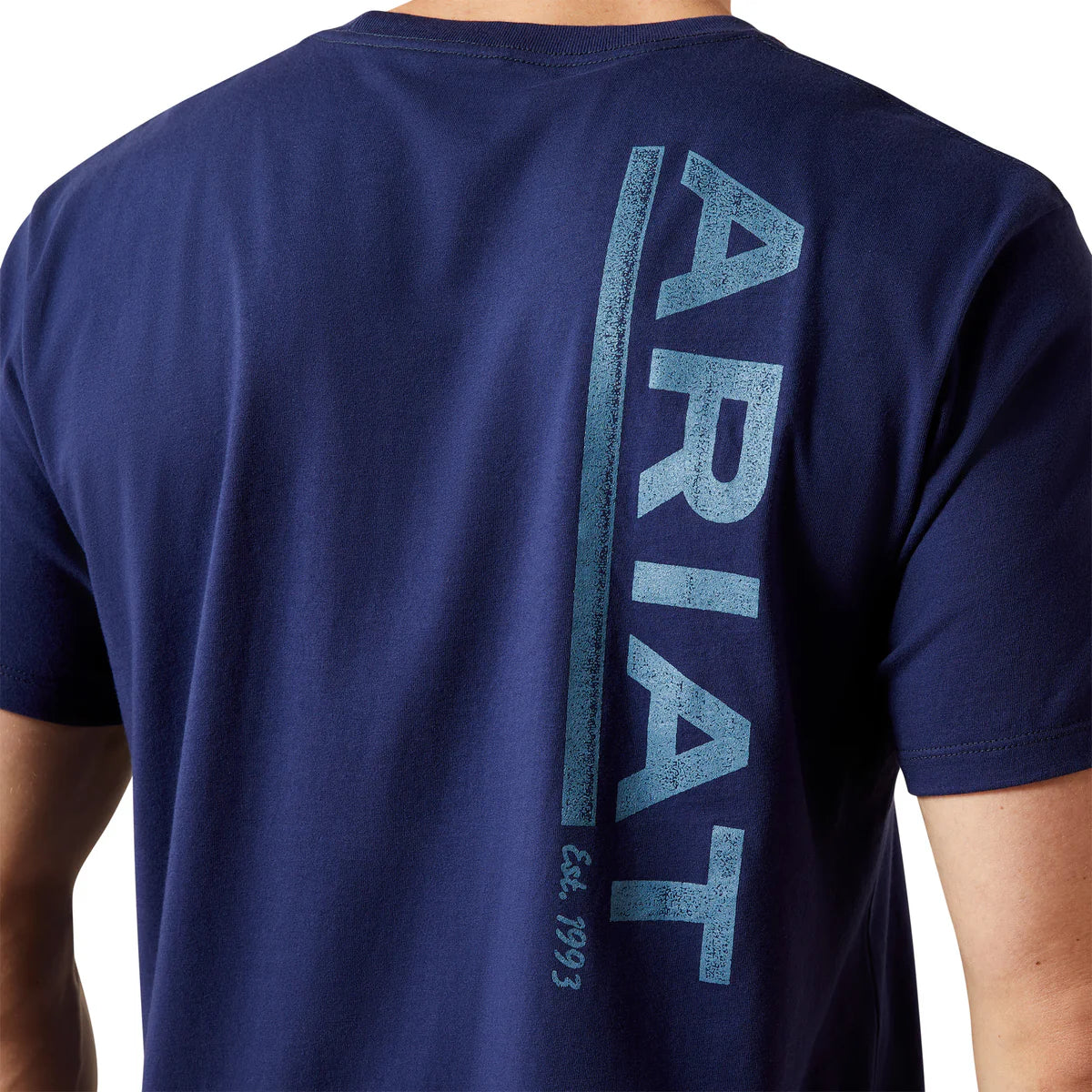 Ariat Mens New Vertical Logo S/S Tee - 10065905