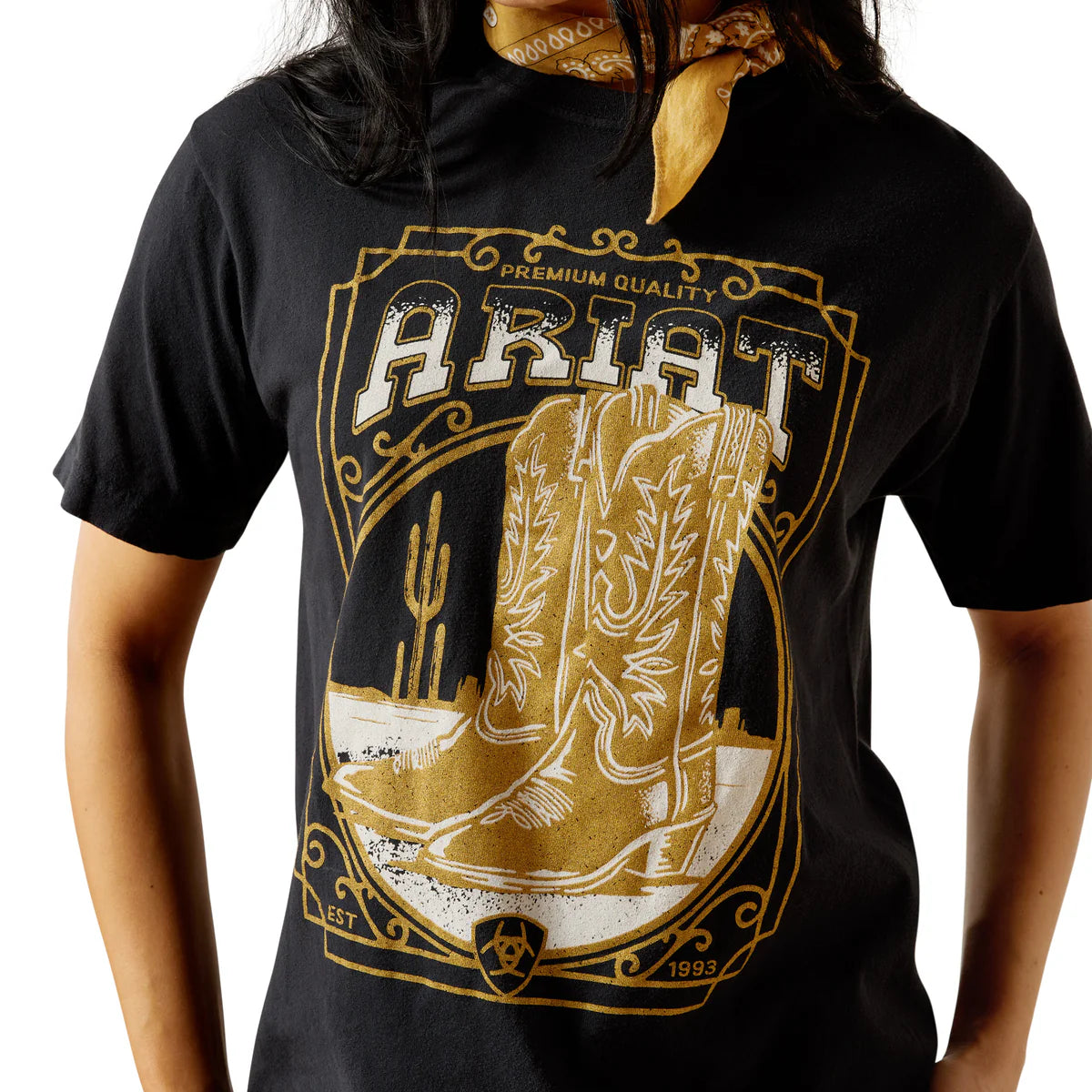 Ariat Ladies Boot Cloche S/S Tee - 10063756