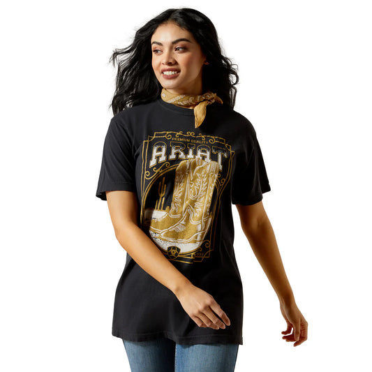 Ariat Ladies Boot Cloche S/S Tee - 10063756