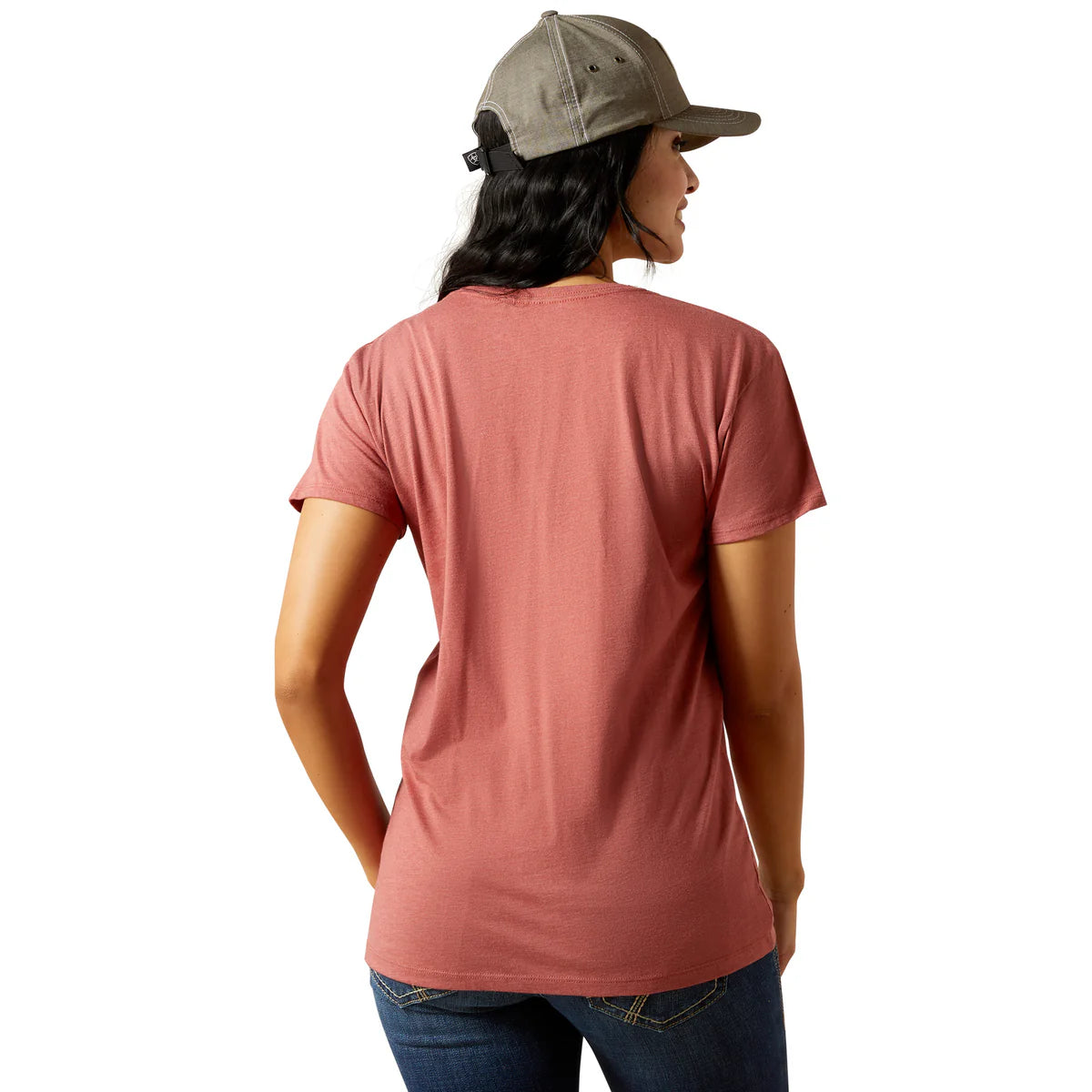 Ariat Ladies SW Logo Landscape S/S Tee - 10063763