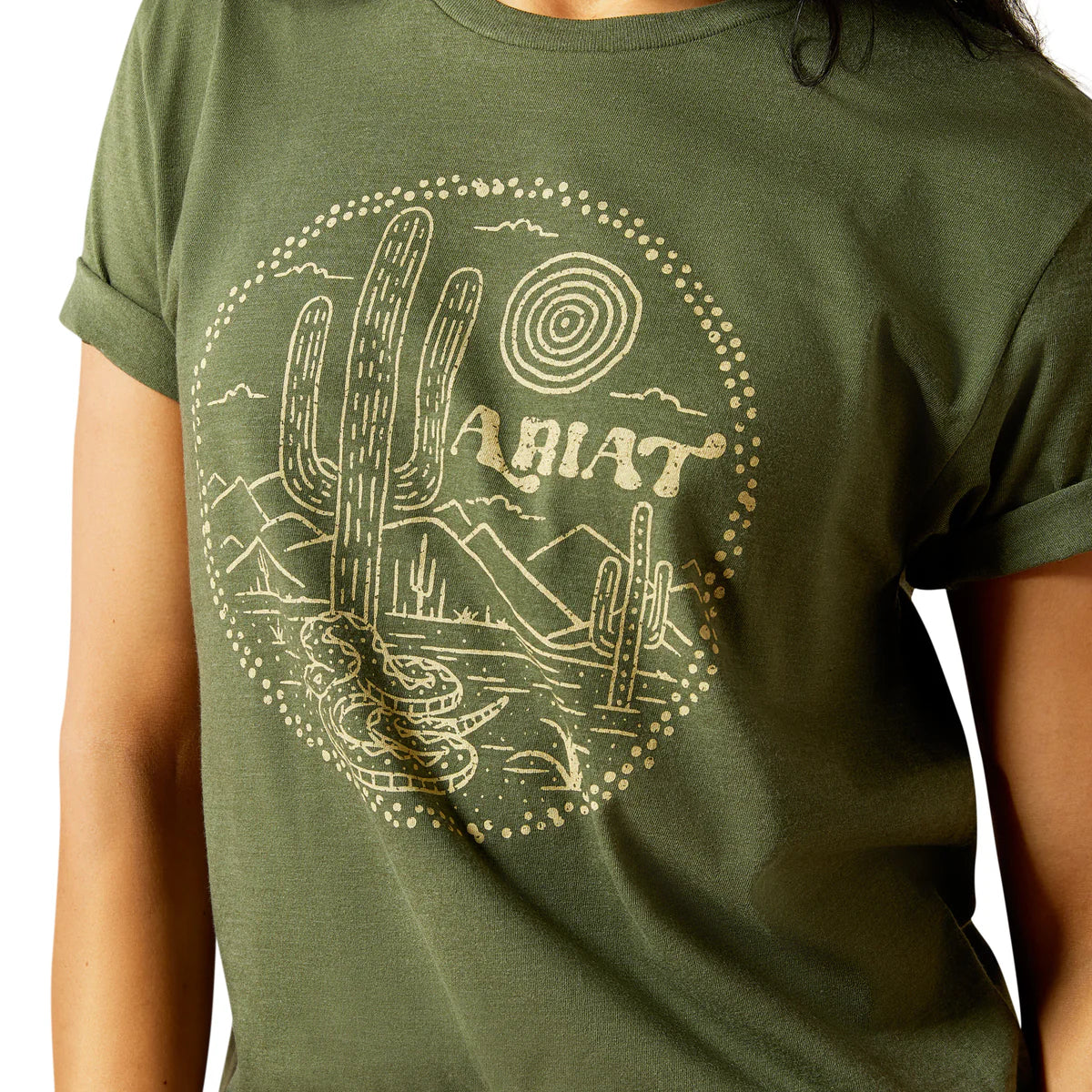 Ariat Ladies Desert Snake S/S Tee - 10064095