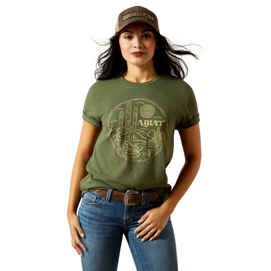 Ariat Ladies Desert Snake S/S Tee - 10064095