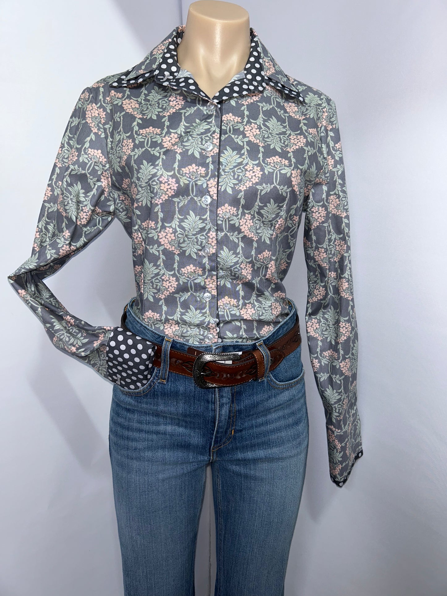 Netties Ladies Tatiana Fitted L/S Shirt