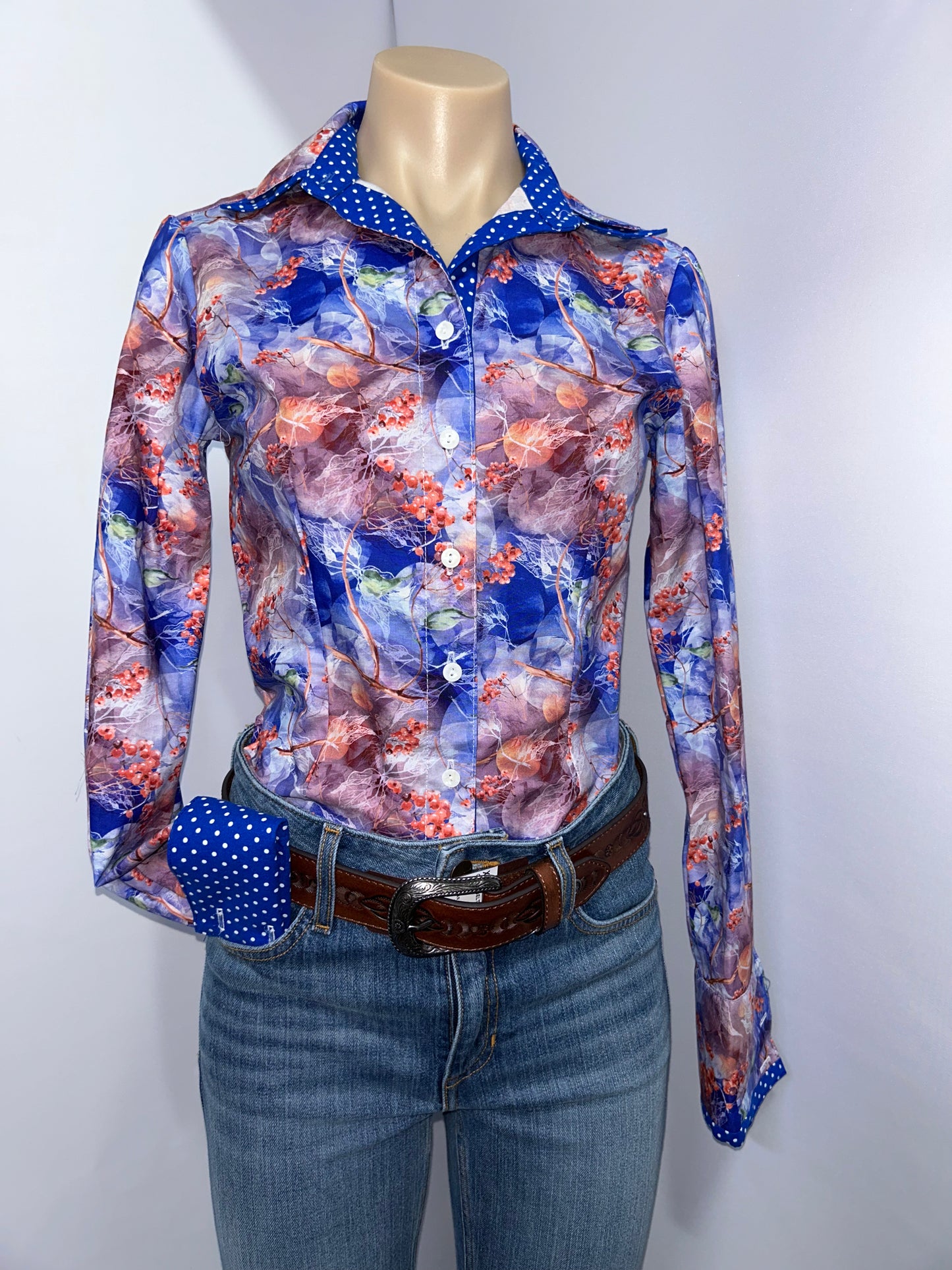 Netties Ladies Alaiya Fitted L/S Shirt