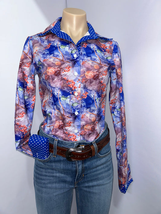 Netties Ladies Alaiya Fitted L/S Shirt