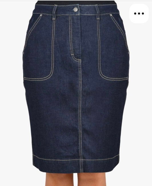 Thomas Cook Ladies Denim Skirt - On Sale