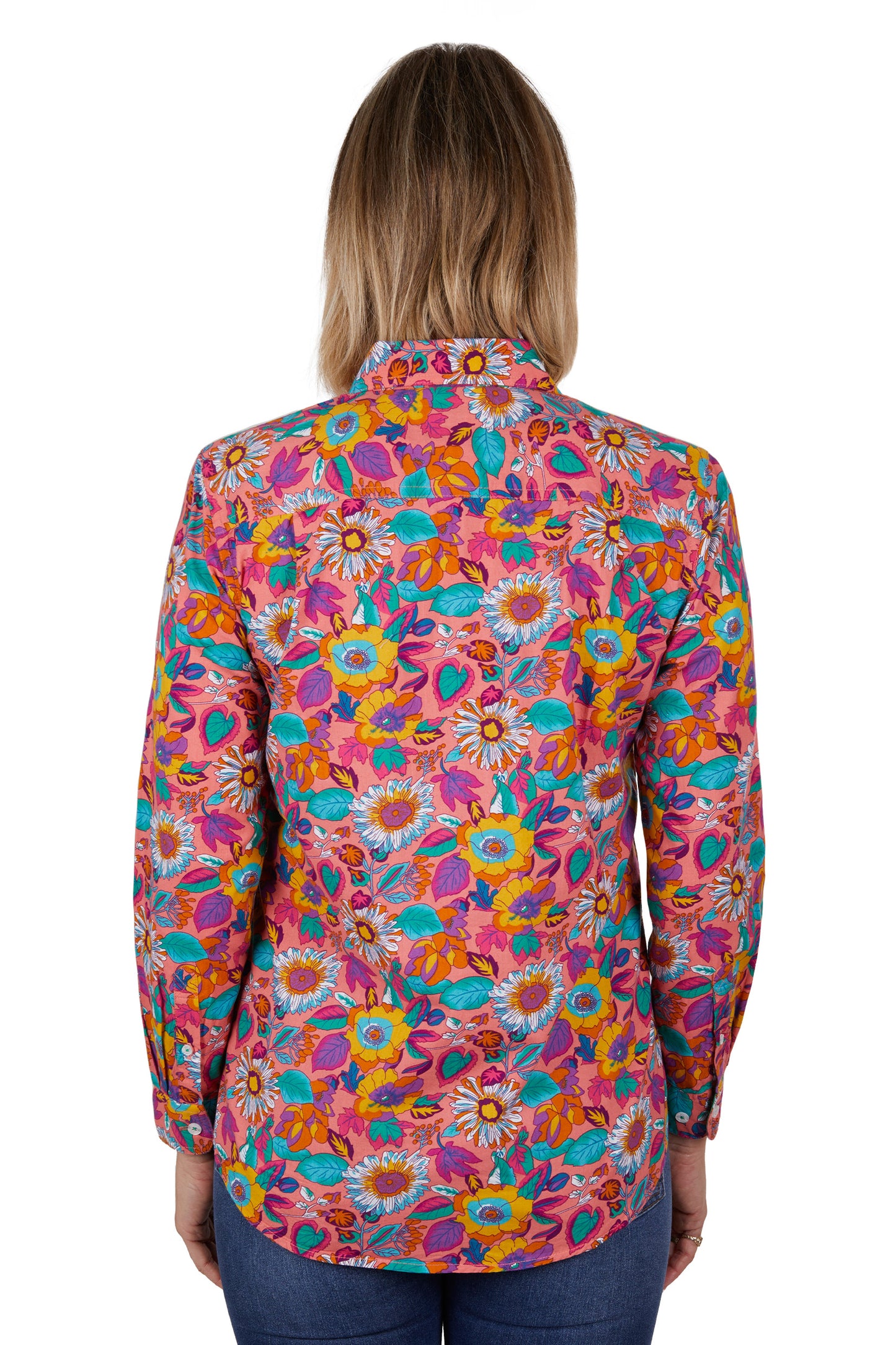 Hard Slog Ladies Half Plkt L/S Shirt - H4W2101204 - On Sale