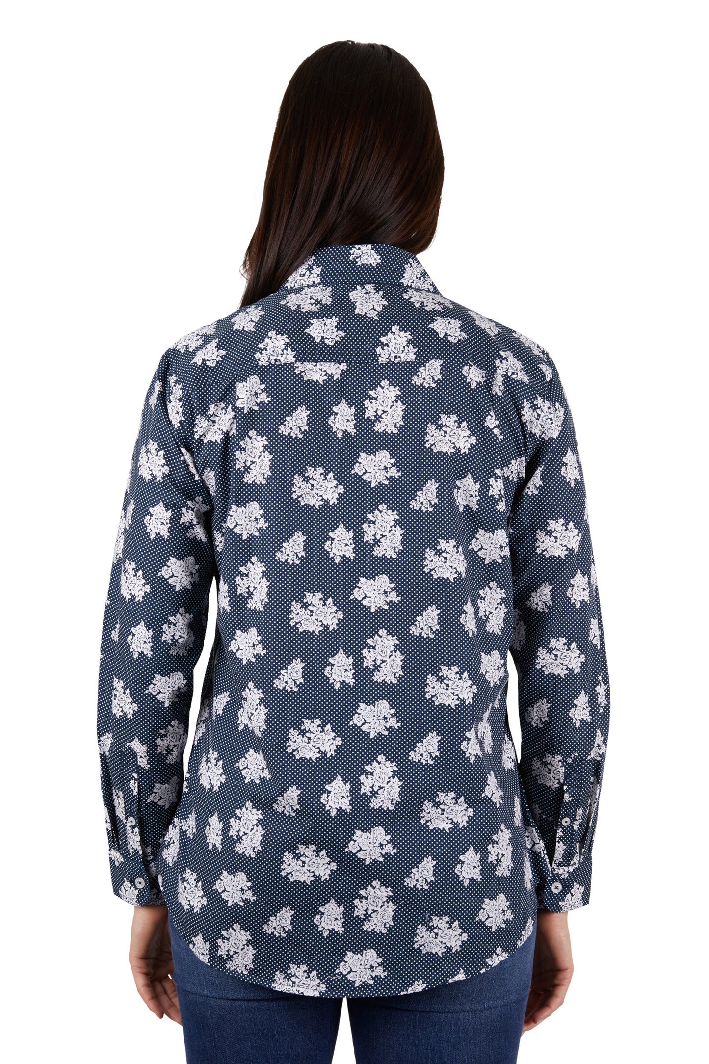 Hard Slog Ladies Half Plkt L/S Shirt - H4W2101208 - On Sale