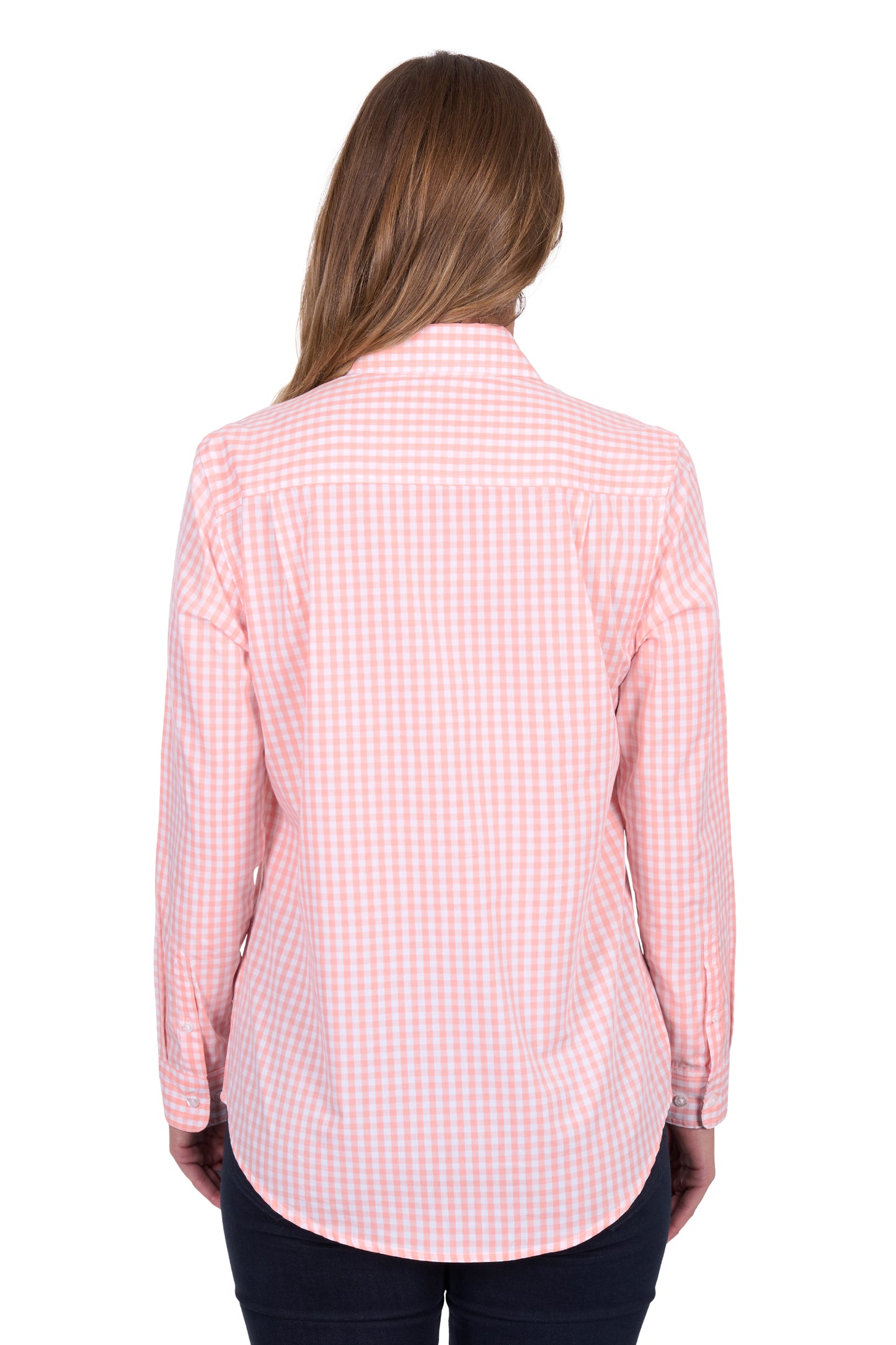 Hard Slog Ladies  1/2 Plkt L/S Shirt - H5S2101122
