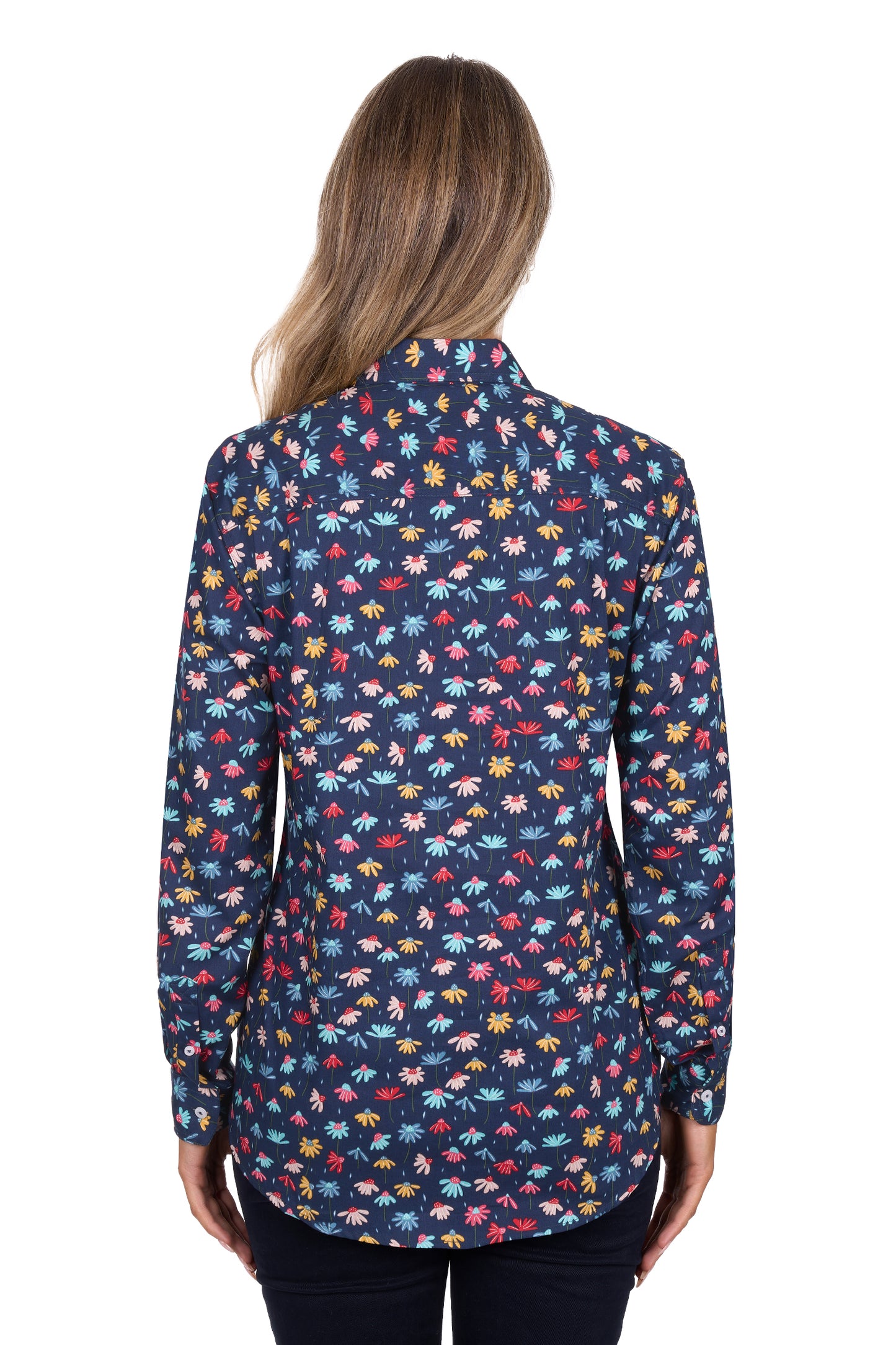 Hard Slog Ladies 1/2 Plkt L/S Shirt - H5S2101157