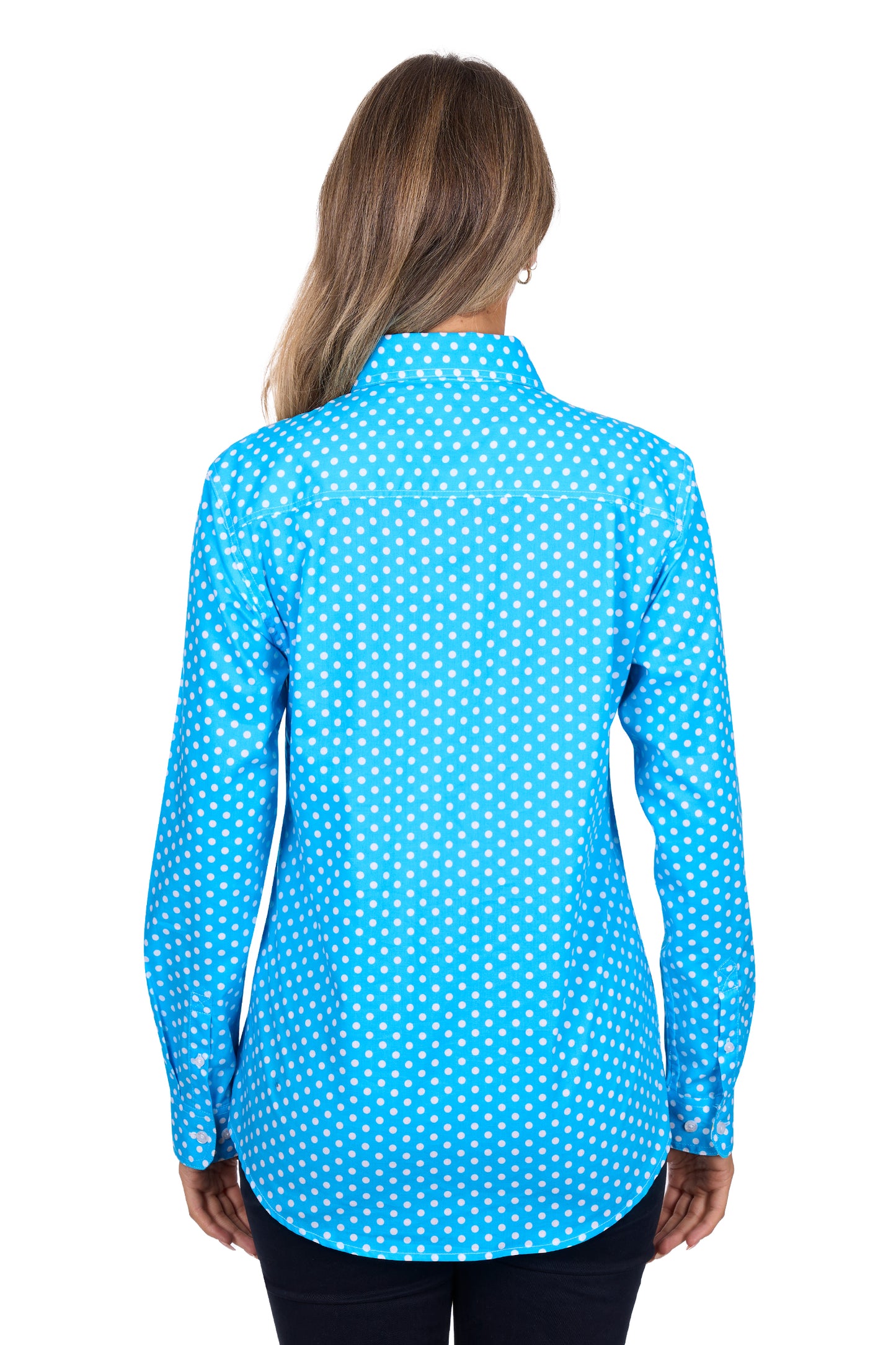 Hard Slog Ladies 1/2 Plkt L/S Shirt - H5S2101158