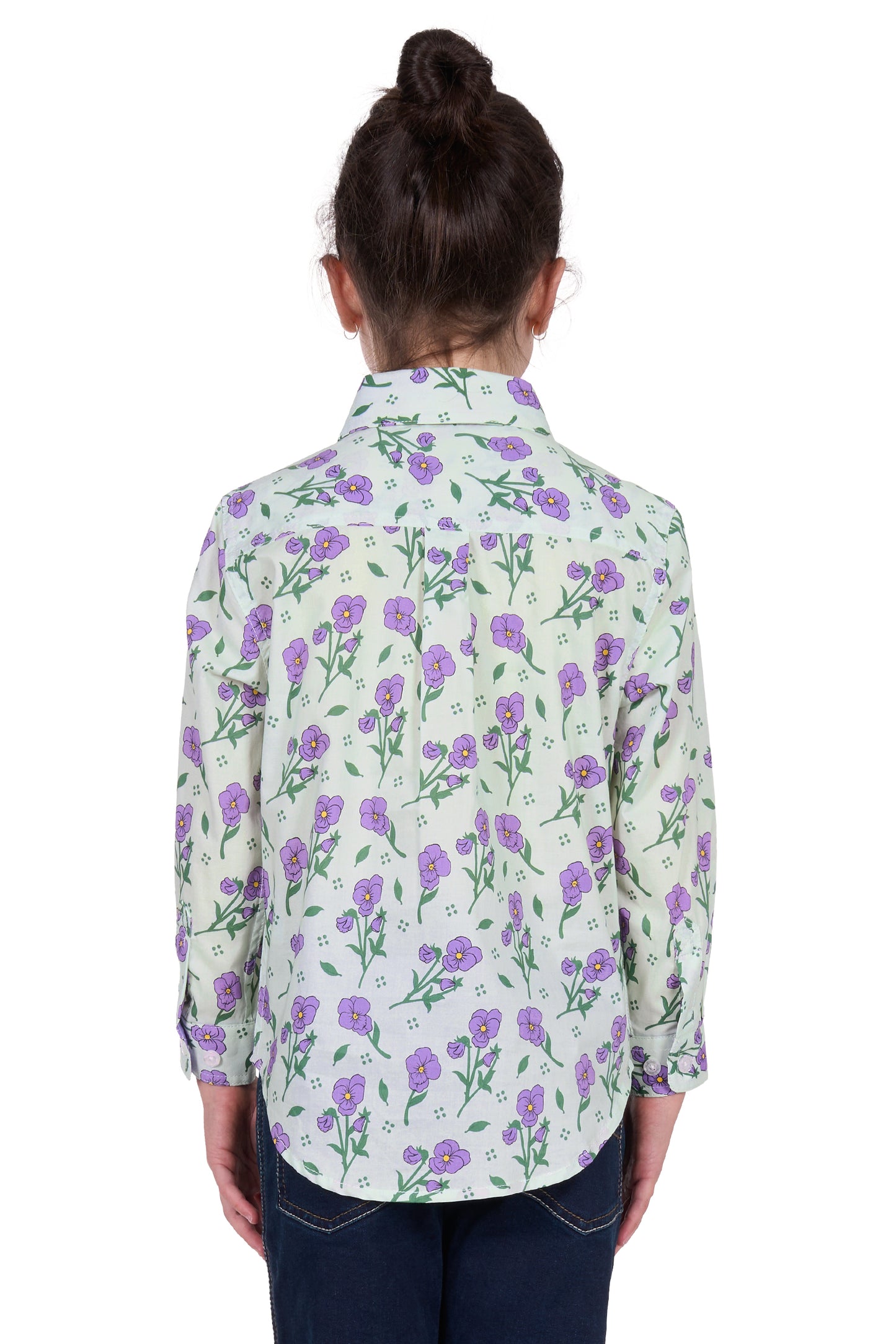 Hard Slog Kids Lynn 1/2 Placket L/S Shirt