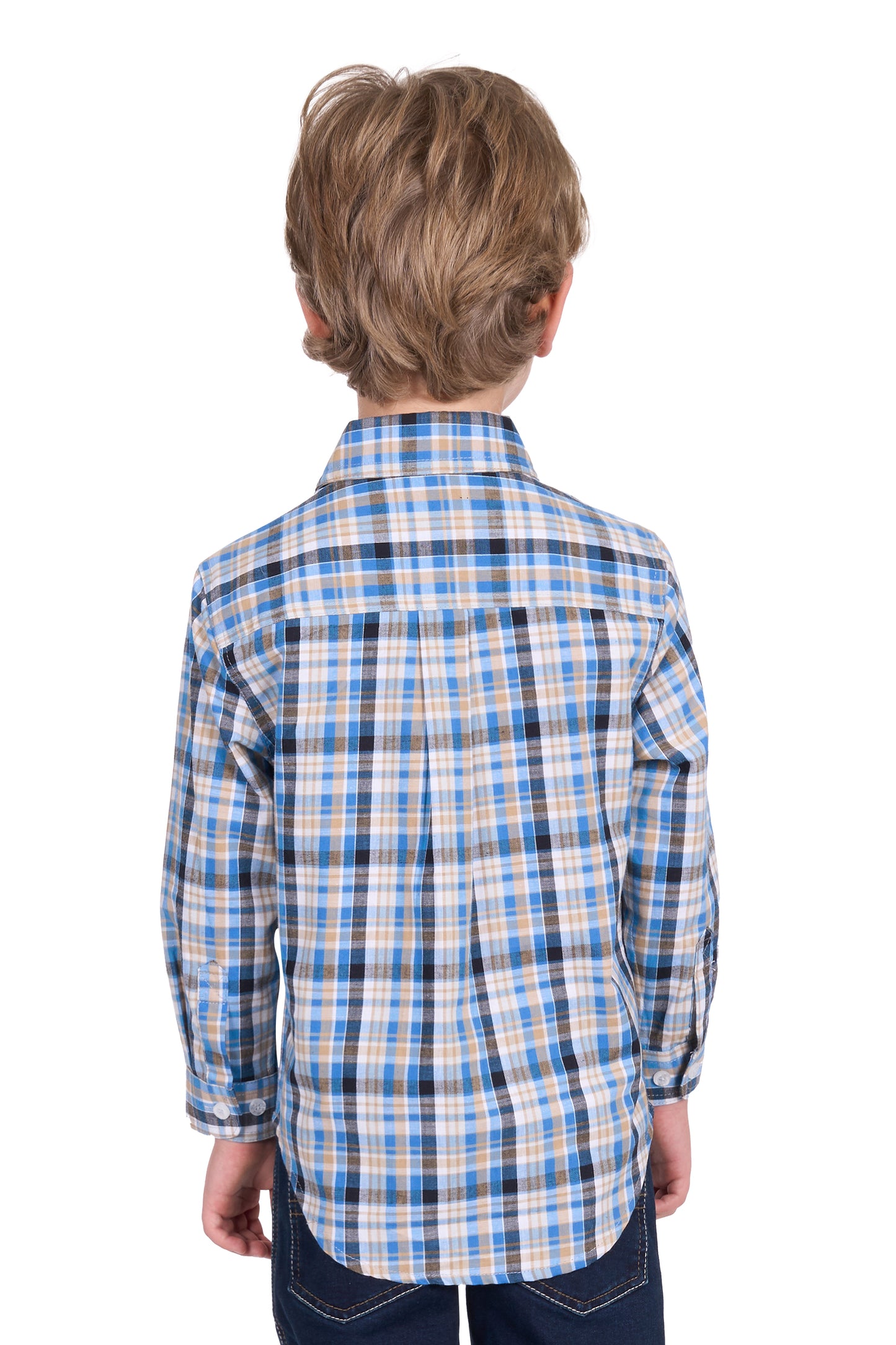 Hard Slog Kids Gibson 1/2 Placket L/S Shirt