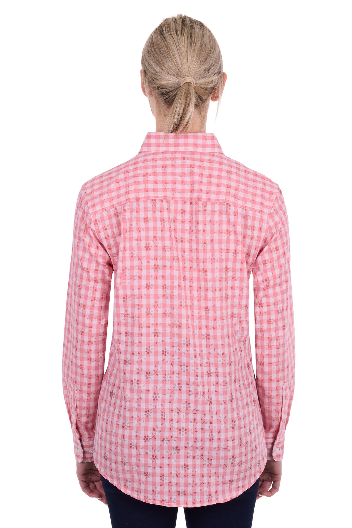 Hard Slog Ladies Raquel Half Placket L/S Shirt - H6S2101128