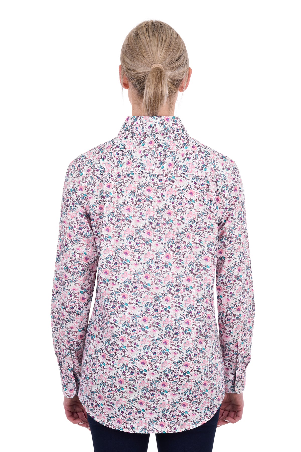 Hard Slog Ladies Joyce Half Placket L/S Shirt - H6S2101130