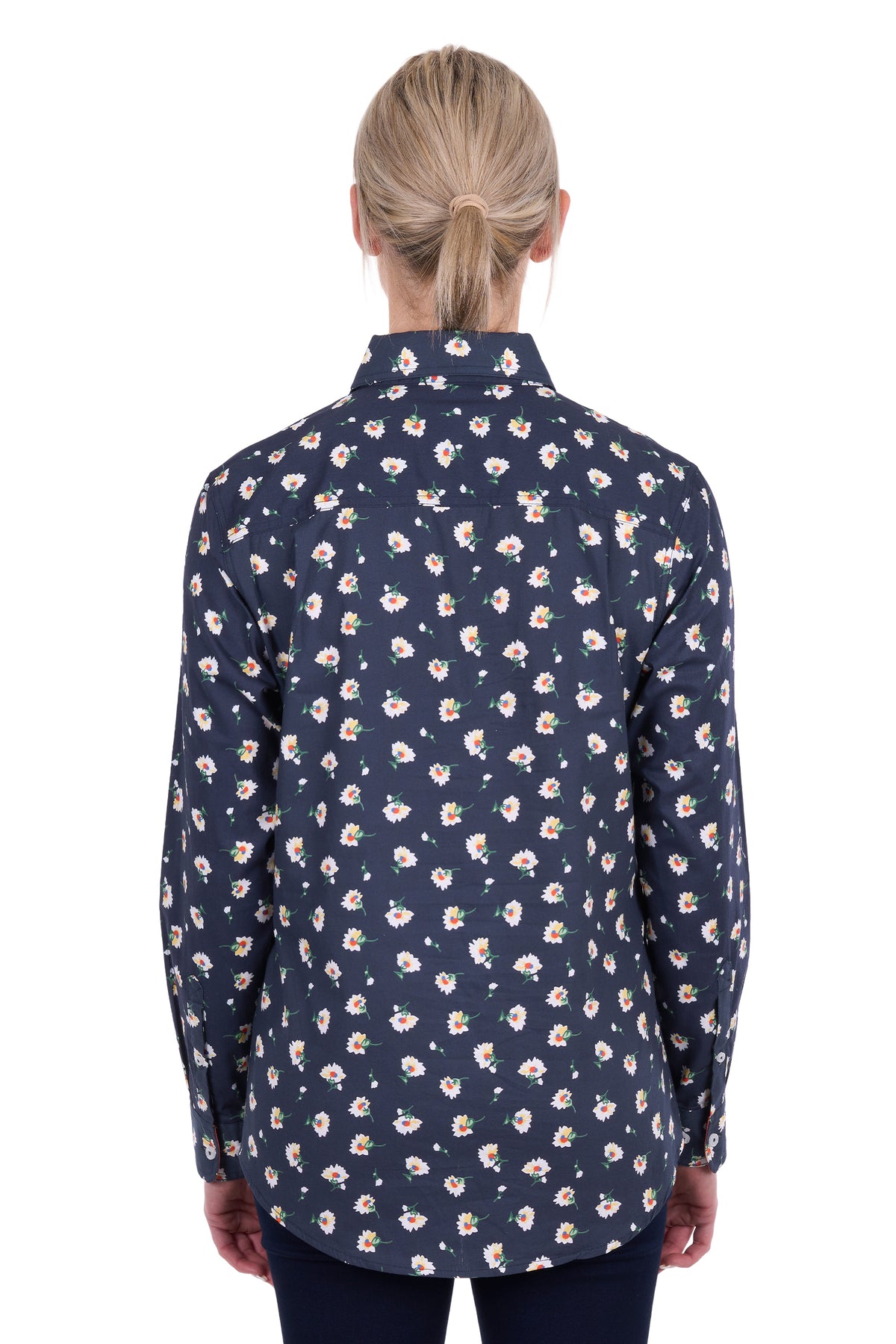 Hard Slog Ladies Joanna Half Placket L/S Shirt - H6S2101133