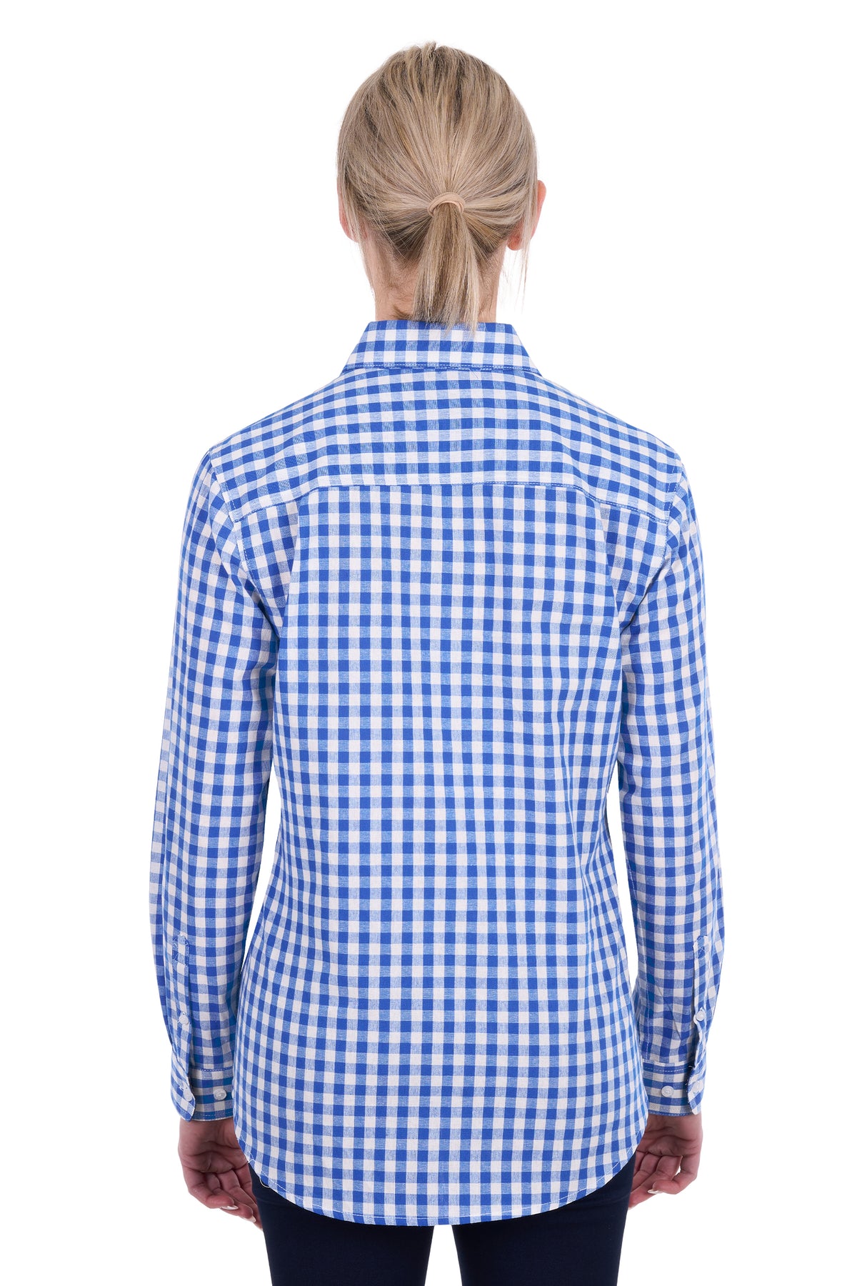 Hard Slog Ladies Rowe Full Placket L/S Shirt - H6S2149132