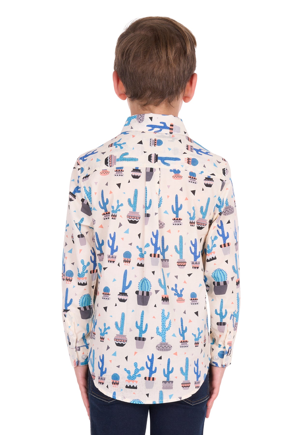 Hard Slog Kids Rocky Half Placket L/S Shirt - H6S7101189