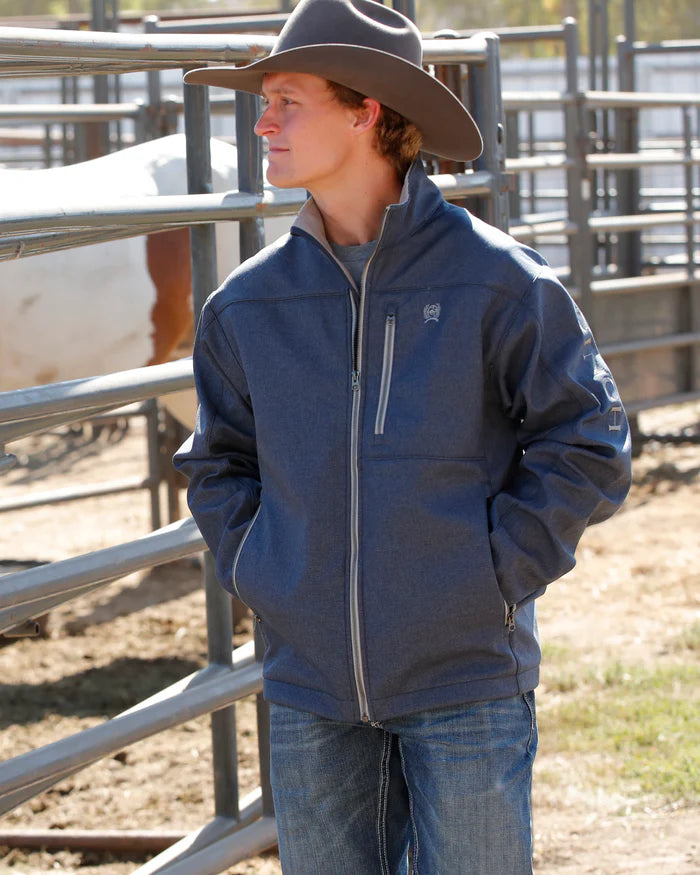 Cinch Mens Bonded Jacket - Navy - MWJ1537007