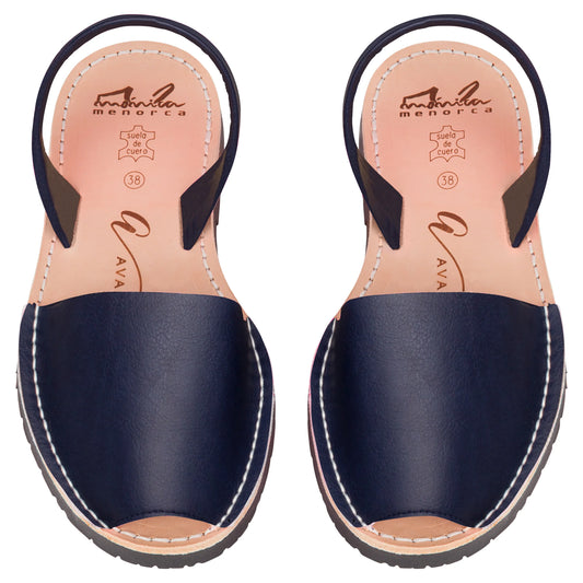 Avarcas Ladies Navy Shoe - Navy