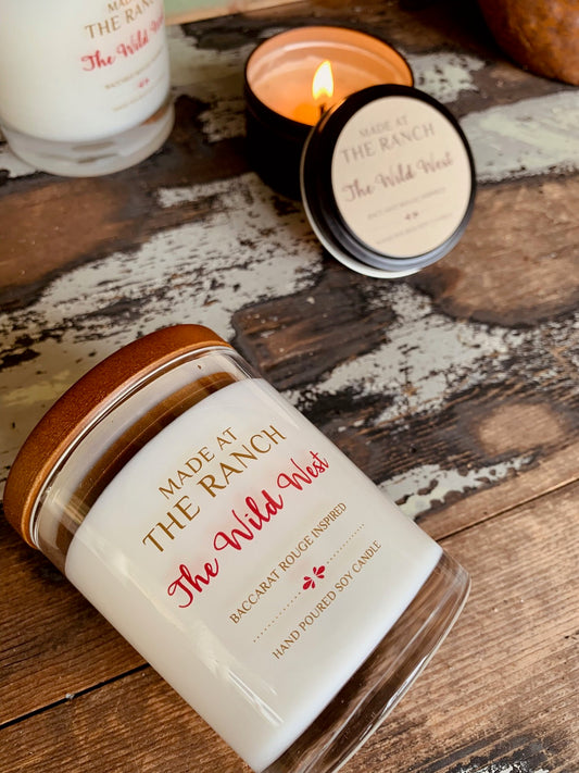 Made At The Ranch Soy Scent Sampler Candle - The Wild West