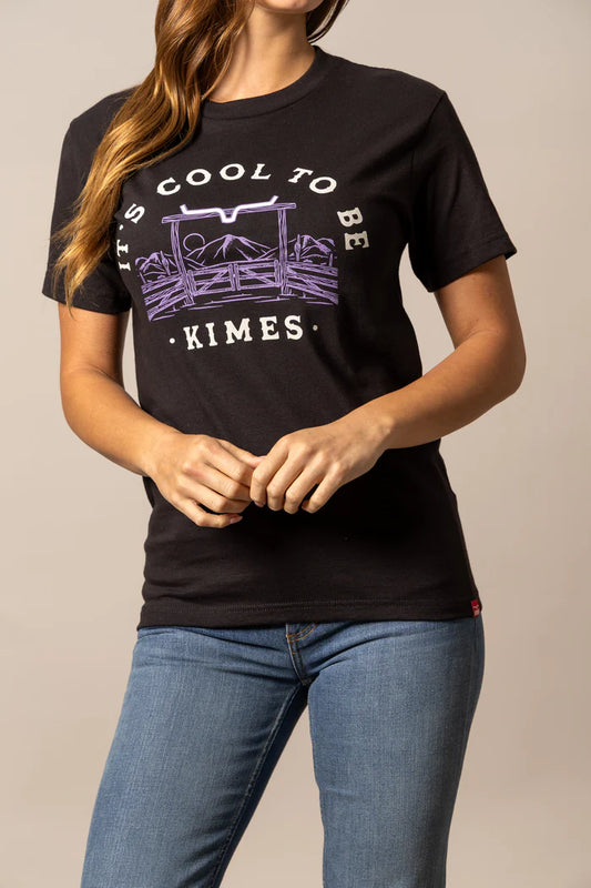 Kimes Ranch Ladies It's Cool Black T Shirt