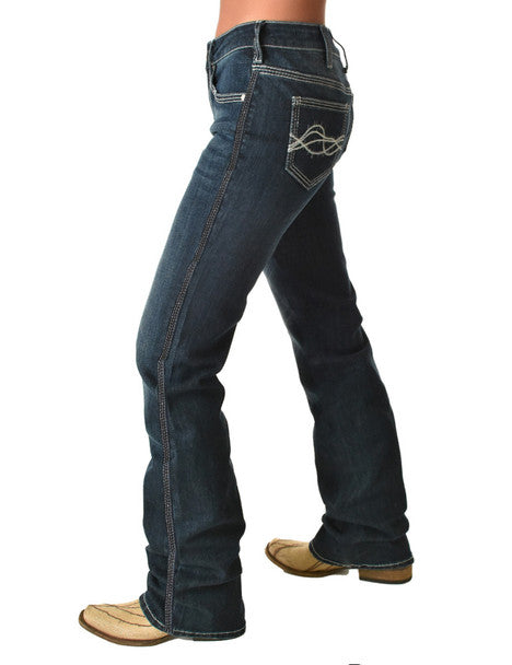 Cowgirl Tuff Ladies Jeans - Mid Rise - Another Level