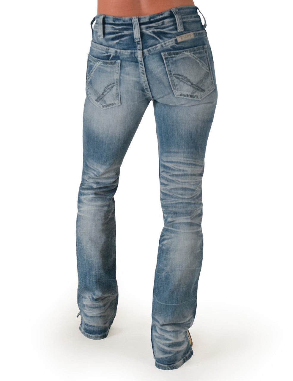 Cowgirl Tuff Dynamite Mid Rise Jean