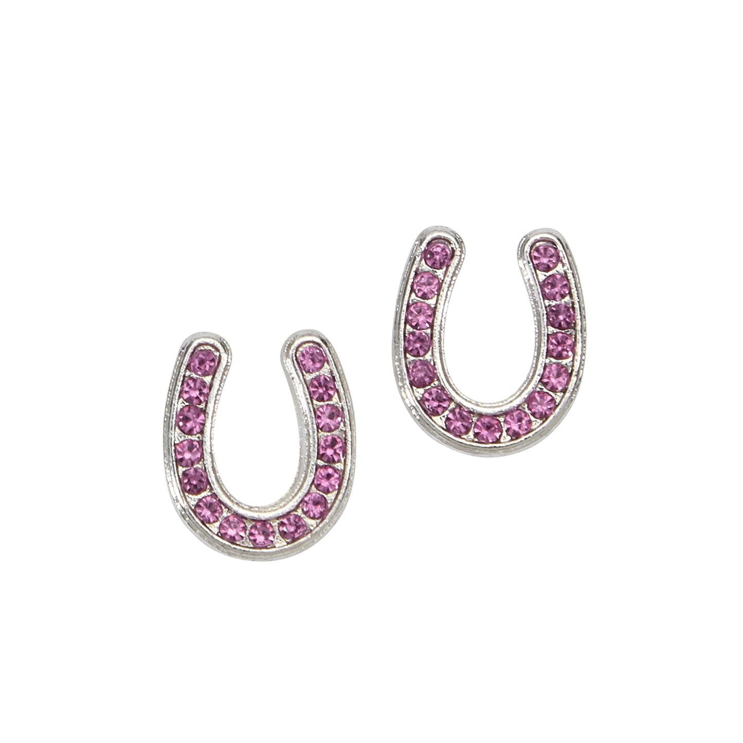 Brigalow Western Horseshoe Pink Earrings