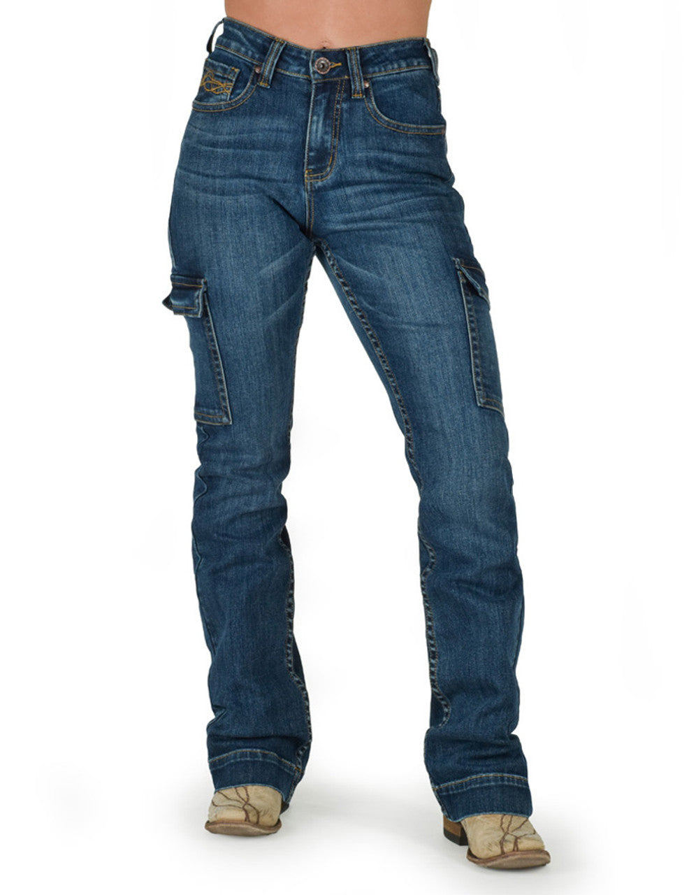 Cowgirl Tuff Raising The Bar - Medium Wash