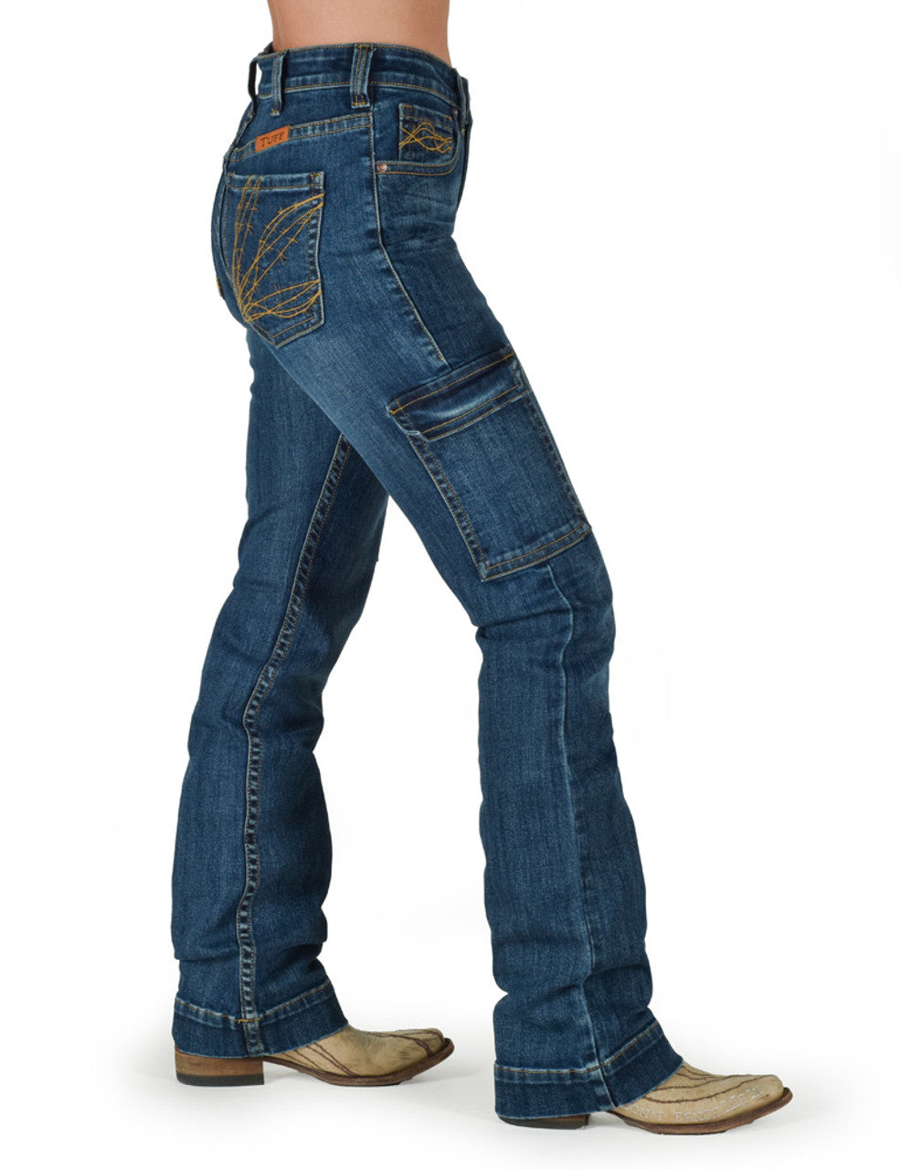Cowgirl Tuff Raising The Bar - Medium Wash