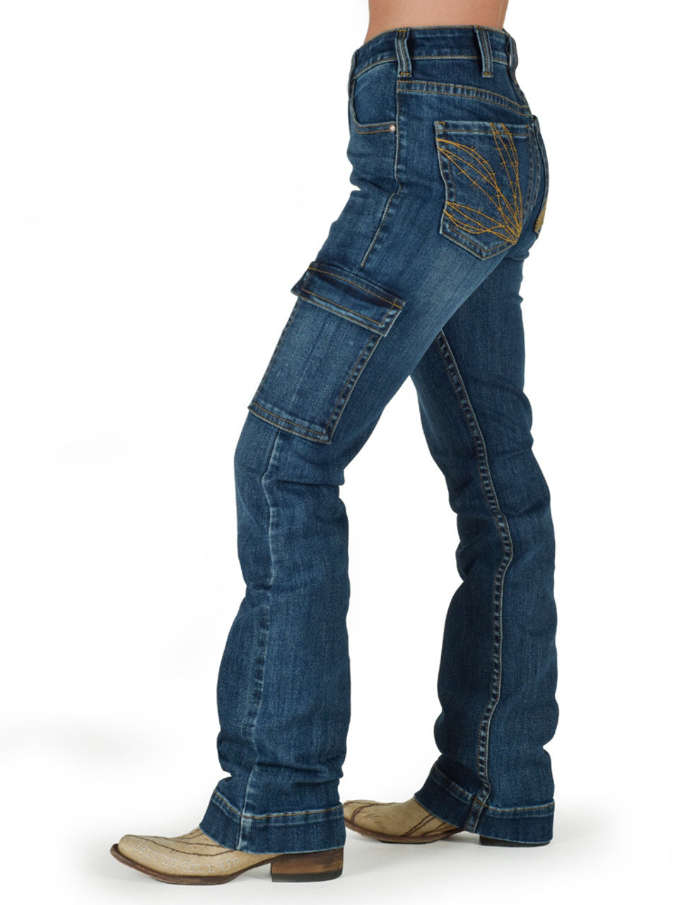Cowgirl Tuff Raising The Bar - Medium Wash