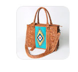 American Darling Genuine Leather Western Tote Bag - LC-ADBG230I