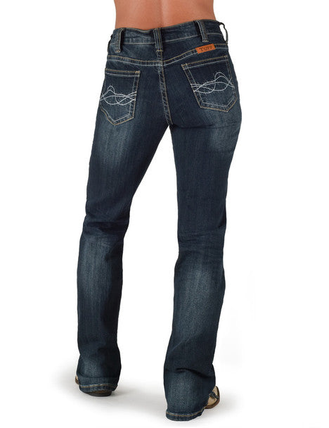 Cowgirl Tuff Ladies Jeans - Lisa's Legacy Dark