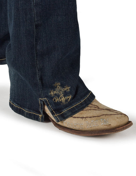 Cowgirl Tuff Ladies Jeans - Lisa's Legacy Dark
