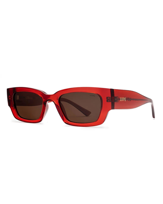 Liive Vision Polarised Sunglasses - Lobster Polarised Matt Cherry Ripe