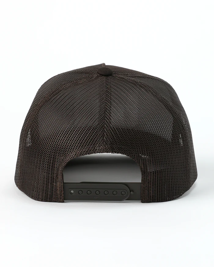 Cinch Mens High Profile Brown Trucker Cap - MCC0600609