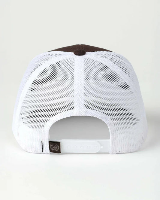 Cinch Mens Mid Profile Trucker Cap - MCC0660654 - Brown