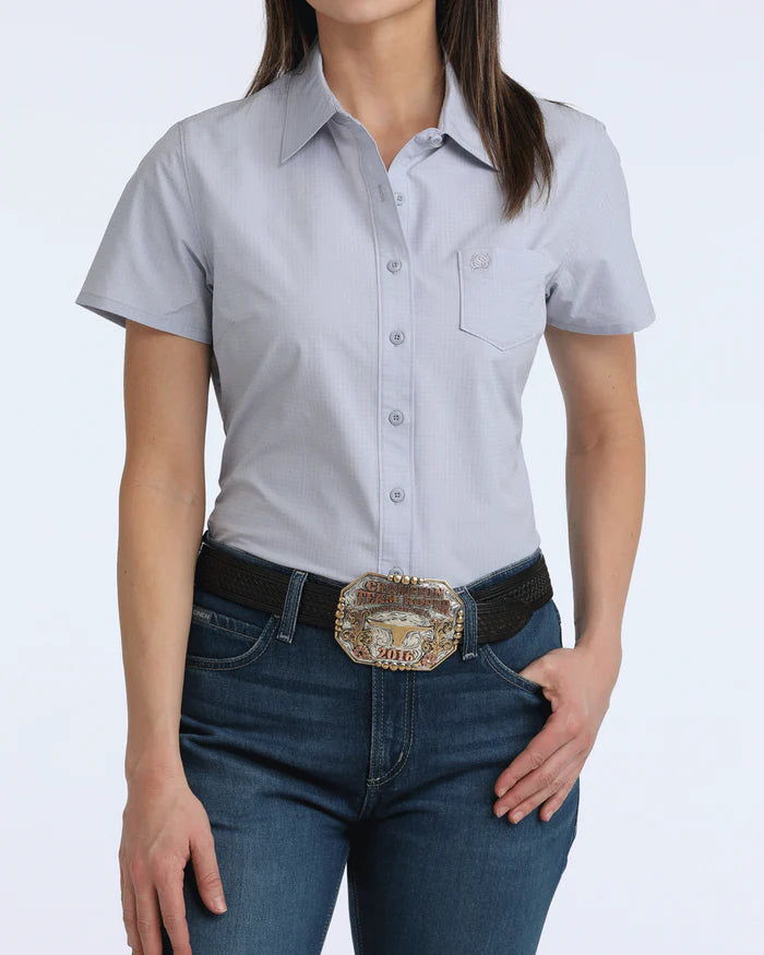 Cinch Ladies Arenaflex® Button Down S/S Shirt - MSW9162005