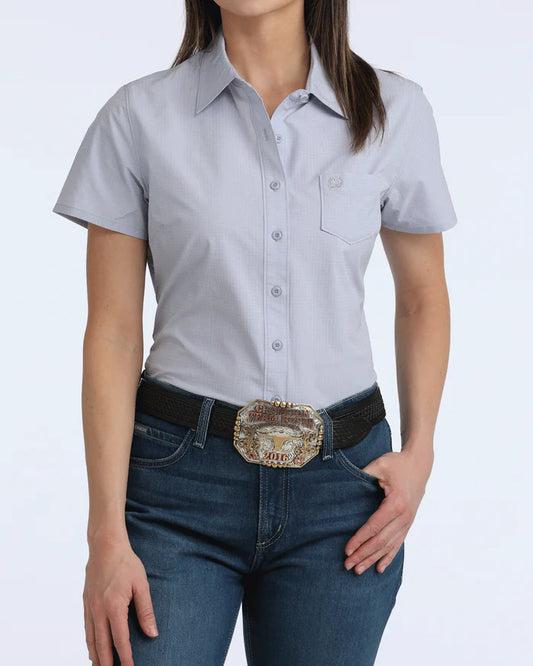 Cinch Ladies Arenaflex® Button Down S/S Shirt - MSW9162005