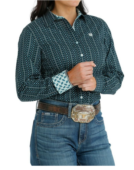 Cinch Ladies L/S Shirt - MSW9165044