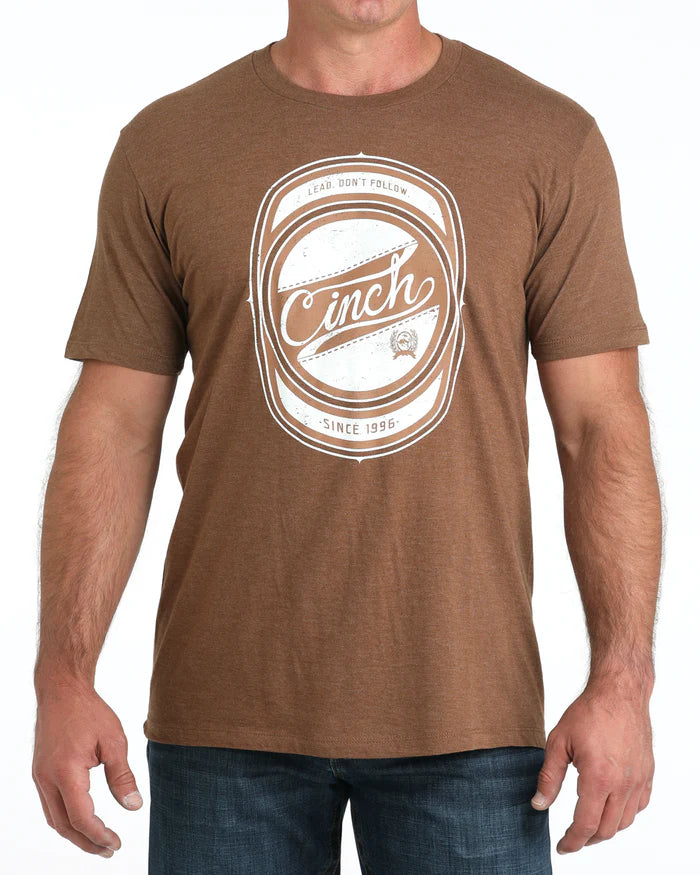 Cinch Mens Graphic Tee Shirt - MTT1690694 - Brown