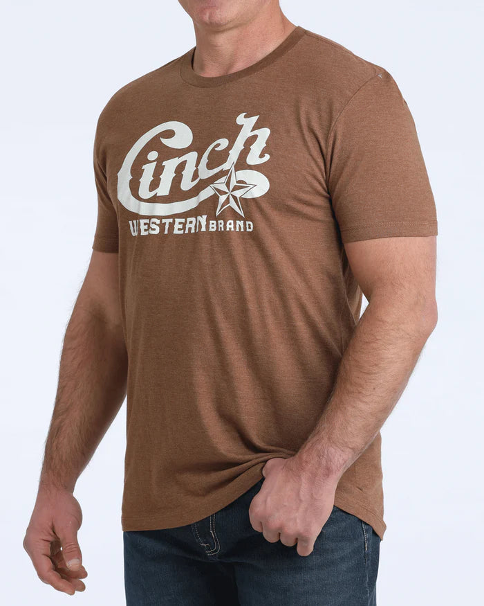 Cinch Mens Graphic Tee Shirt - MTT1690706 - Brown