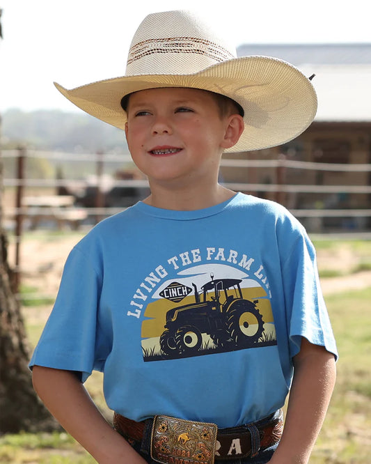 Cinch Infant Boys Tee Shirt - Blue - MTT7672070