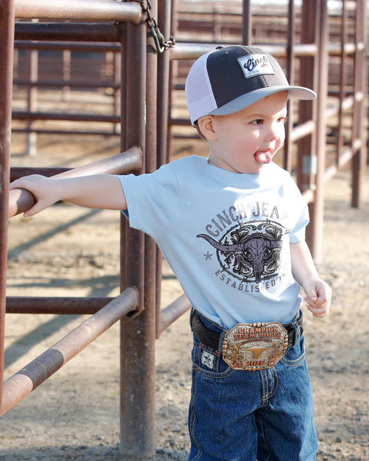 Cinch Infant Boys Tee Shirt - MTT7672066 - Blue