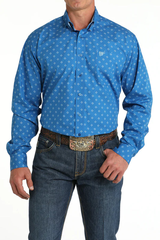 Cinch Mens Classic Print L/S Shirt - MTW1105796