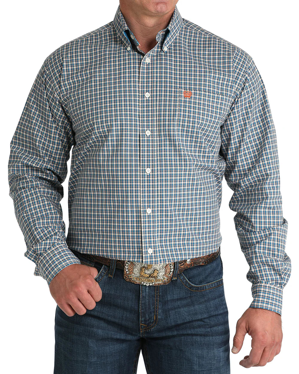 Cinch Mens Classic Fit L/S Shirt - MTW1105954
