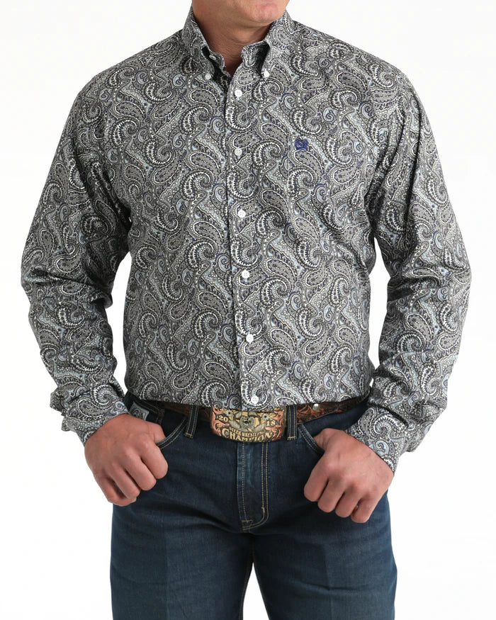 Cinch Mens Classic Fit L/S Shirt - MTW1106001
