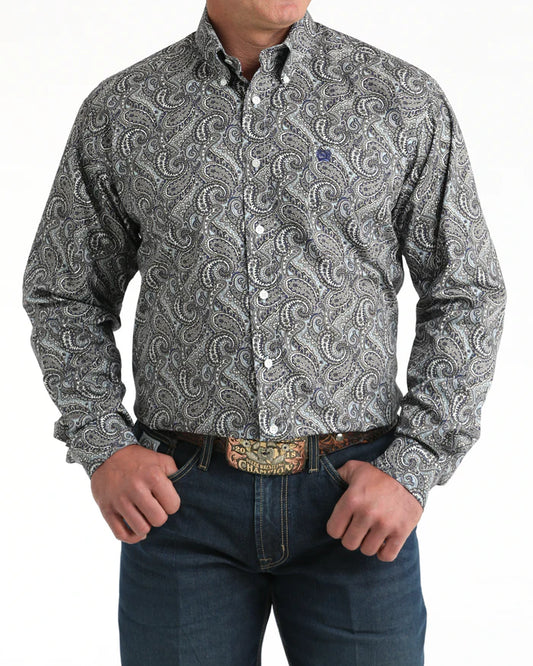 Cinch Mens Classic Fit L/S Shirt - MTW1106001