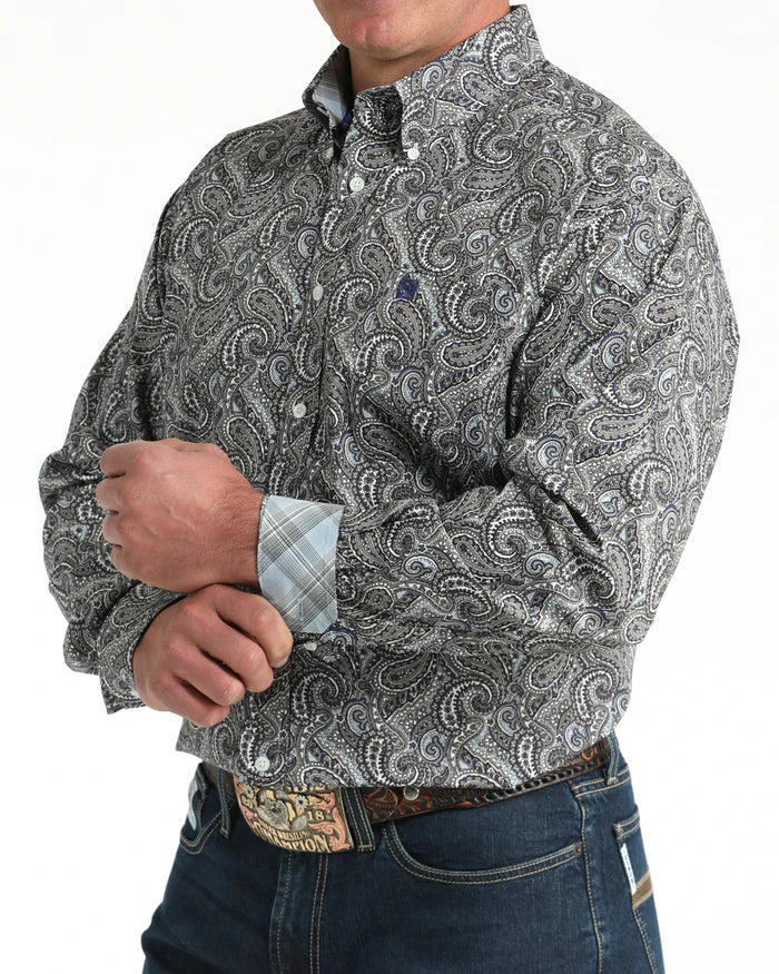 Cinch Mens Classic Fit L/S Shirt - MTW1106001